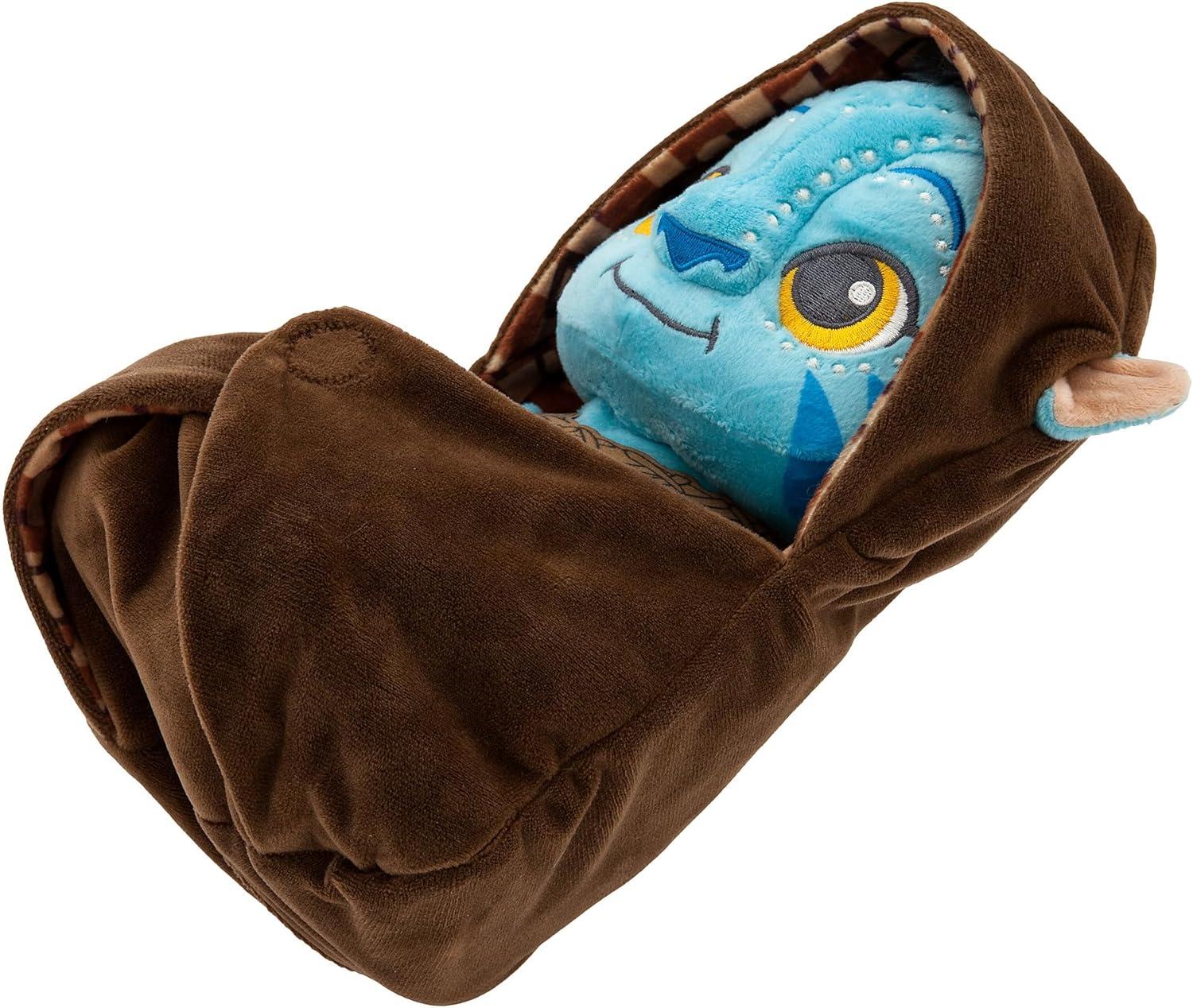 imageDISNEY STORE UnisexChildren Babies Collection Stitch Plush in Swaddle with Detailed Plush Features  Official Soft Toy  Stuffed Animals for BabiesNavi