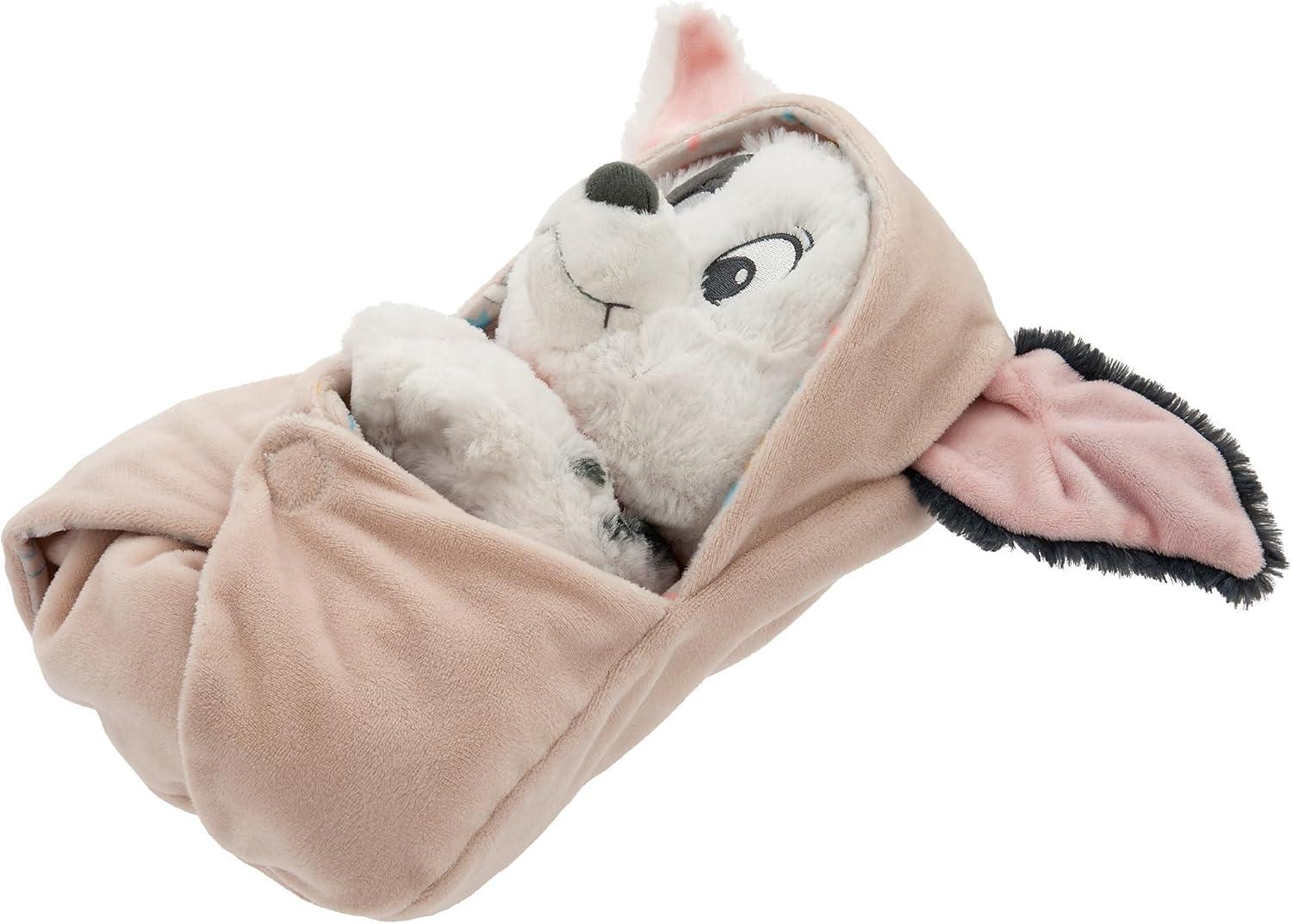 imageDISNEY STORE UnisexChildren Babies Collection Stitch Plush in Swaddle with Detailed Plush Features  Official Soft Toy  Stuffed Animals for BabiesPatch