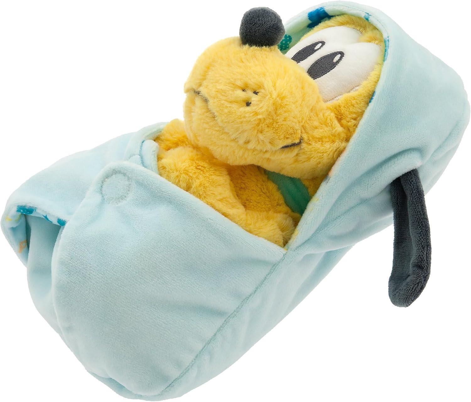 imageDISNEY STORE UnisexChildren Babies Collection Stitch Plush in Swaddle with Detailed Plush Features  Official Soft Toy  Stuffed Animals for BabiesPluto
