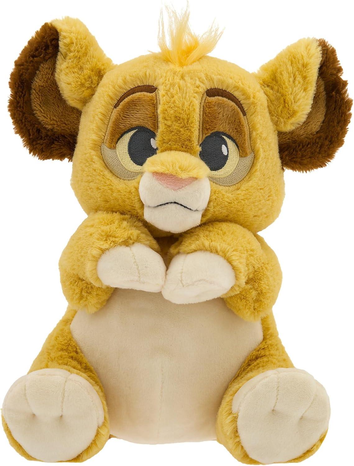 imageDISNEY STORE UnisexChildren Babies Collection Stitch Plush in Swaddle with Detailed Plush Features  Official Soft Toy  Stuffed Animals for BabiesSimba