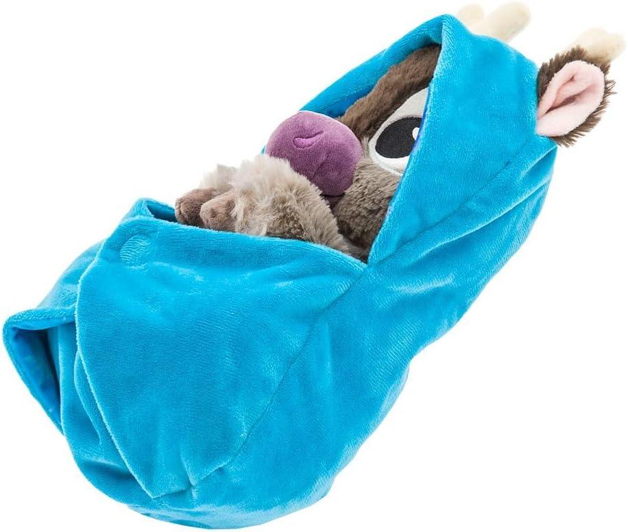 imageDISNEY STORE UnisexChildren Babies Collection Stitch Plush in Swaddle with Detailed Plush Features  Official Soft Toy  Stuffed Animals for BabiesSven