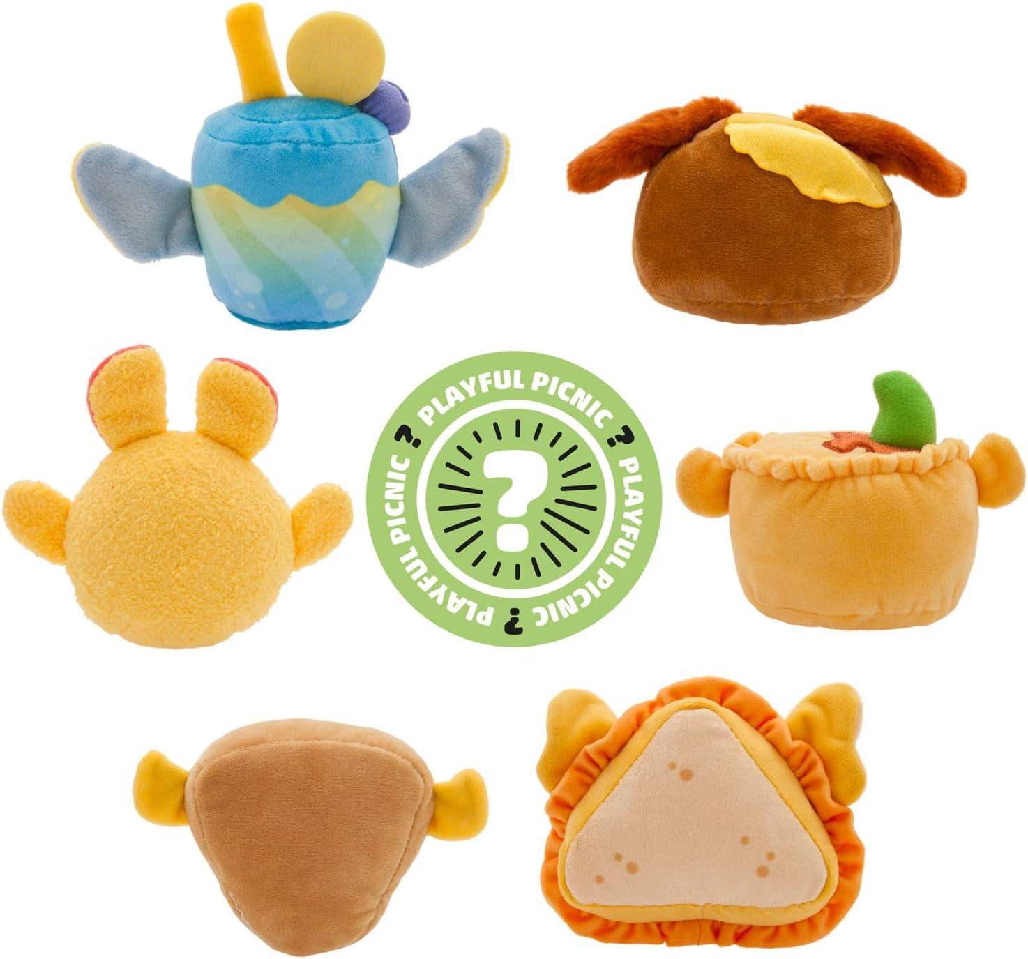 imageDisney Munchlings Terrifying Treats Collection  Mystery Box  Plush Toys  Scented  Detailed Micro Plush Sculpting Embroidered Features Soft ampamp Squeezable Fill Blind Pack 1 of 7 CharactersPlayful Picnic