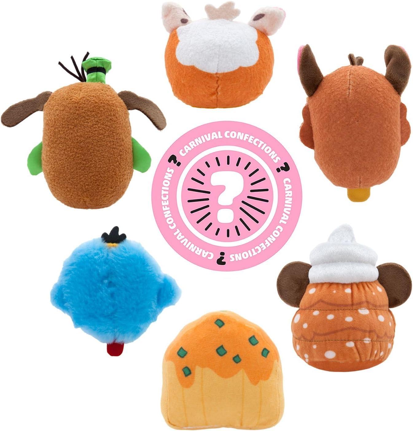 imageDisney Munchlings Terrifying Treats Collection  Mystery Box  Plush Toys  Scented  Detailed Micro Plush Sculpting Embroidered Features Soft ampamp Squeezable Fill Blind Pack 1 of 7 CharactersCarnival Confections