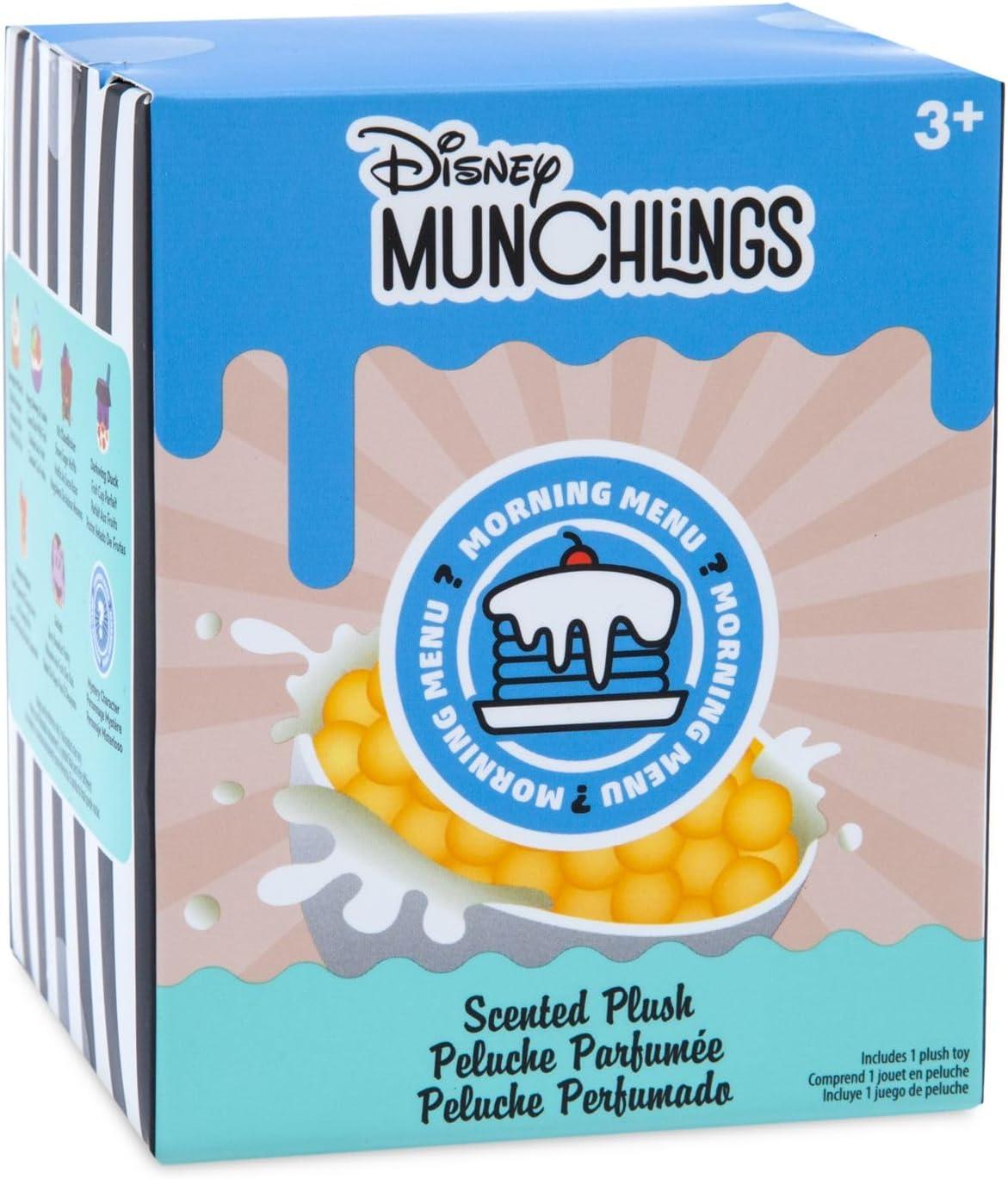 imageDisney Munchlings Terrifying Treats Collection  Mystery Box  Plush Toys  Scented  Detailed Micro Plush Sculpting Embroidered Features Soft ampamp Squeezable Fill Blind Pack 1 of 7 CharactersMorning Menu