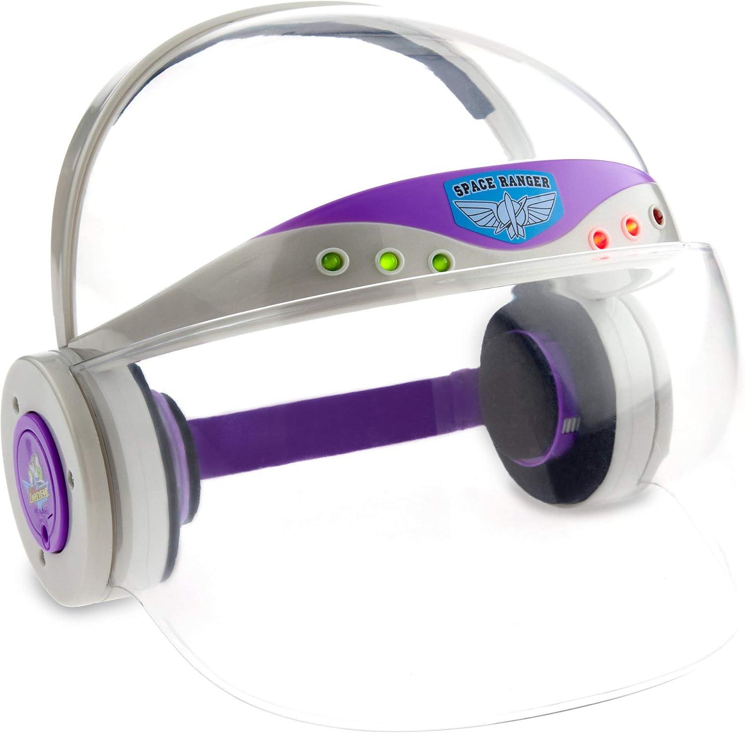 imageDisney Pixar Disney Store Official Buzz Lightyear LightUp Helmet for Kids Costume Helmet for Dress Up ampamp Role Play  Pair with Buzz Lightyear Costume with Lights ampamp Sound for Kids Sold Separately