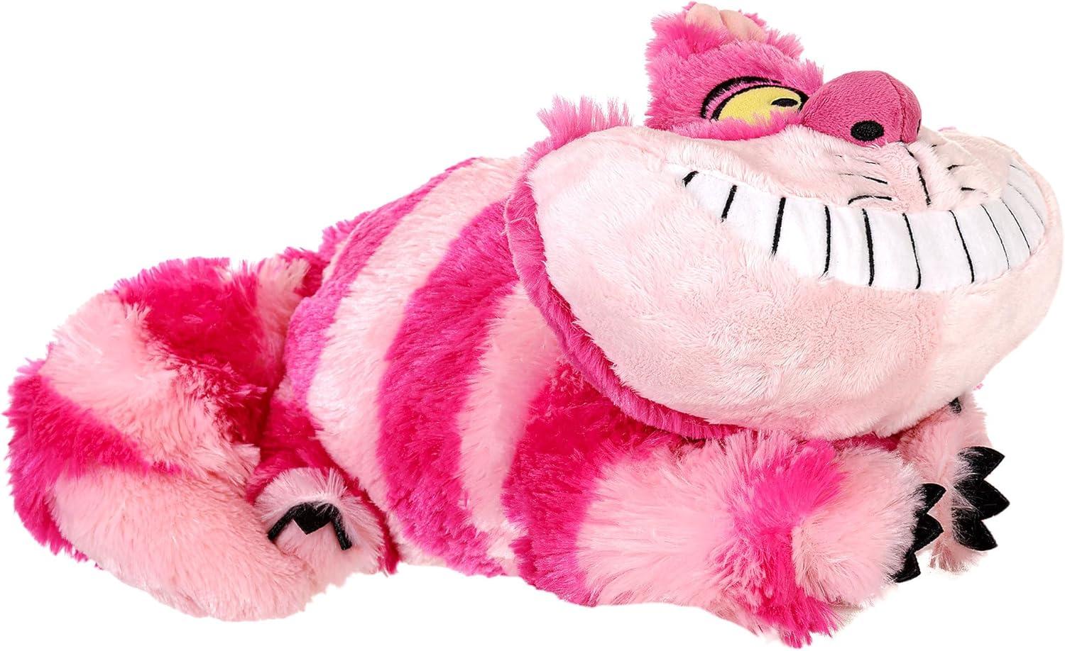 imageDisney Store Cheshire Cat Plush  Alice in Wonderland 14Inch Toy  Vibrant Striped Design Iconic Grin  Magical Gift for Fans Collectors ampamp Enthusiasts of Lewis Carrolls Classic