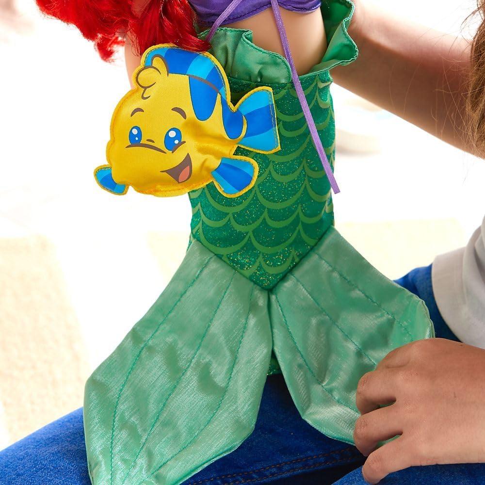 imageDisney Store Girls Animators Collection Lilo Doll  Lilo ampamp Stitch  16 Inches  Scrump with Molded Details Fully Posable Toy in Satin Dress  Suitable for Ages 3 Toy FigureAriel