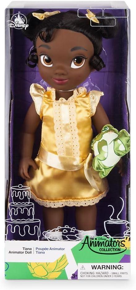 imageDisney Store Girls Animators Collection Lilo Doll  Lilo ampamp Stitch  16 Inches  Scrump with Molded Details Fully Posable Toy in Satin Dress  Suitable for Ages 3 Toy FigureTiana