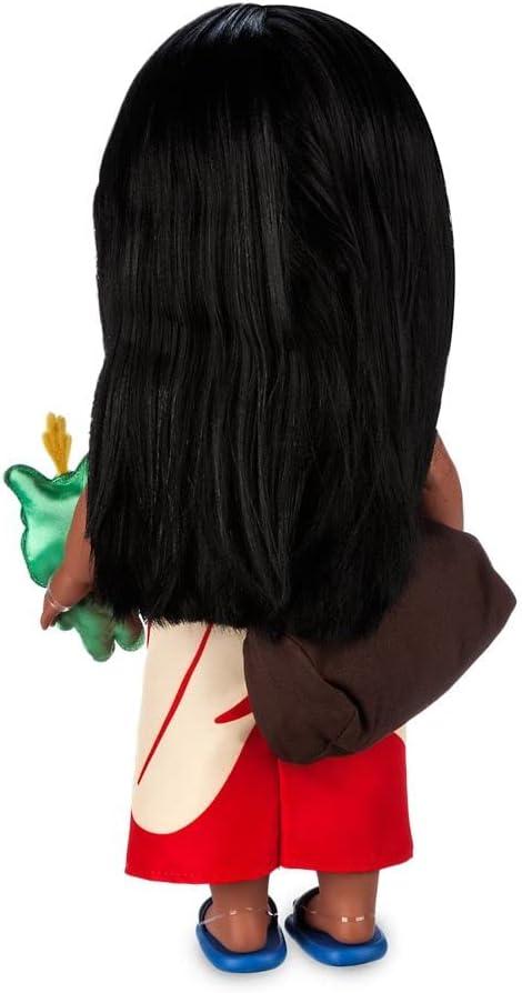 imageDisney Store Girls Animators Collection Lilo Doll  Lilo ampamp Stitch  16 Inches  Scrump with Molded Details Fully Posable Toy in Satin Dress  Suitable for Ages 3 Toy FigureLilo