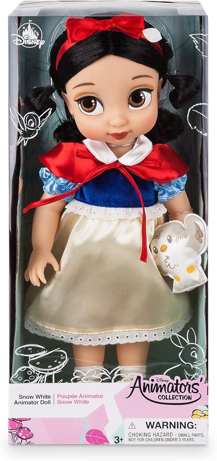 imageDisney Store Girls Animators Collection Moana Doll  16 Inches Toy Figure Molded Details Fully Posable Toy in Satin Dress  Suitable for Ages 3 Toy FigureSnow White