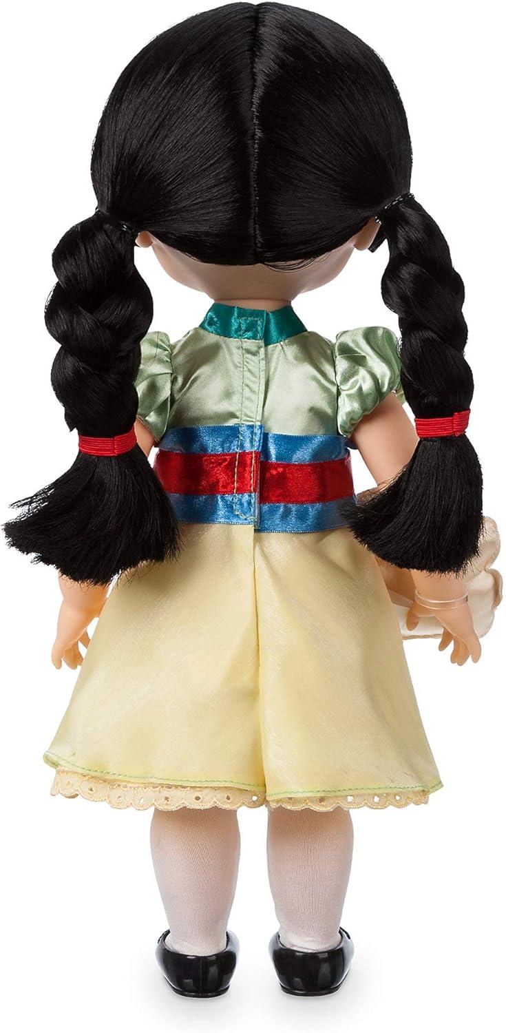 imageDisney Store Girls Animators Collection Moana Doll  16 Inches Toy Figure Molded Details Fully Posable Toy in Satin Dress  Suitable for Ages 3 Toy FigureMulan