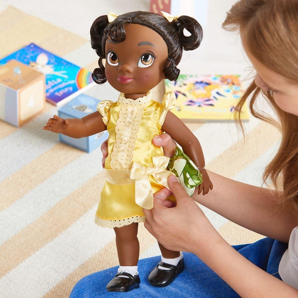 imageDisney Store Girls Animators Collection Moana Doll  16 Inches Toy Figure Molded Details Fully Posable Toy in Satin Dress  Suitable for Ages 3 Toy FigureTiana