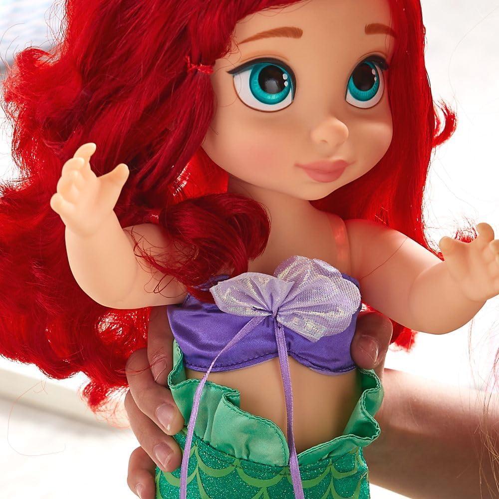 imageDisney Store Girls Animators Collection Moana Doll  16 Inches Toy Figure Molded Details Fully Posable Toy in Satin Dress  Suitable for Ages 3 Toy FigureAriel
