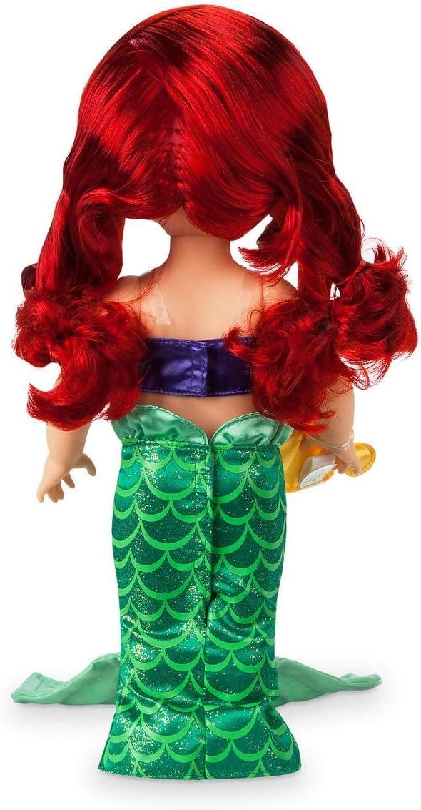 imageDisney Store Girls Animators Collection Moana Doll  16 Inches Toy Figure Molded Details Fully Posable Toy in Satin Dress  Suitable for Ages 3 Toy FigureAriel