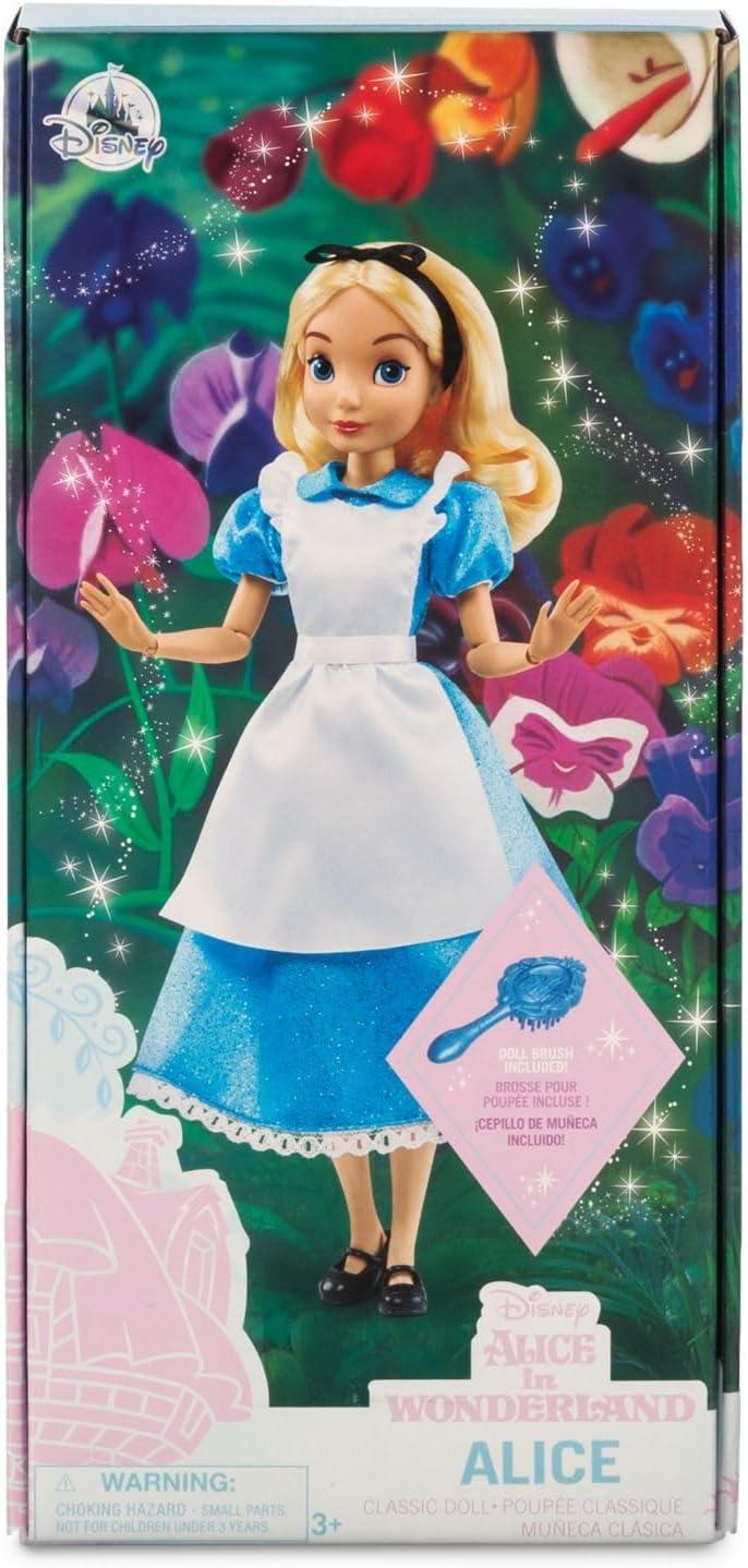 imageDisney Store Girls Princess Classic Doll Merida 11 Inches Includes Brush with Molded Details Fully Posable Toy in Classic OutfitAlice