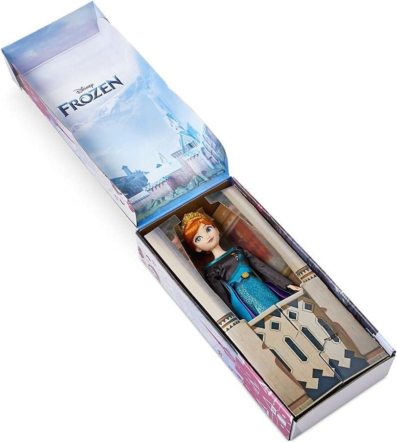 imageDisney Store Girls Princess Classic Doll Merida 11 Inches Includes Brush with Molded Details Fully Posable Toy in Classic OutfitAnna