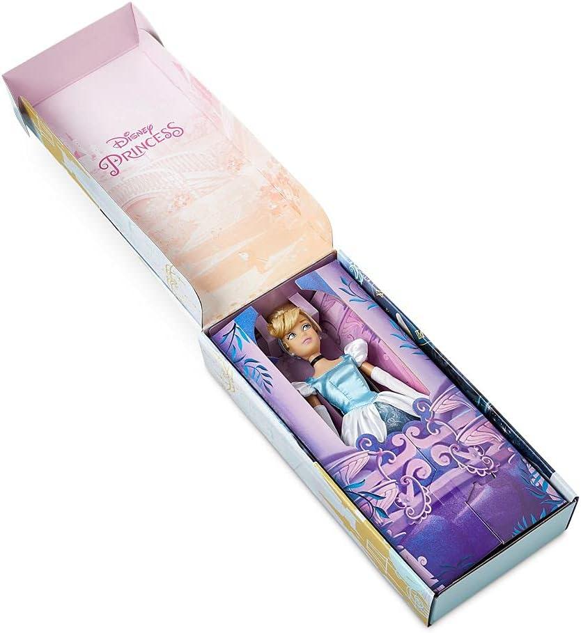 imageDisney Store Girls Princess Classic Doll Merida 11 Inches Includes Brush with Molded Details Fully Posable Toy in Classic OutfitCinderella