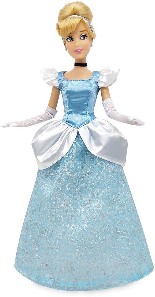 imageDisney Store Girls Princess Classic Doll Merida 11 Inches Includes Brush with Molded Details Fully Posable Toy in Classic OutfitCinderella