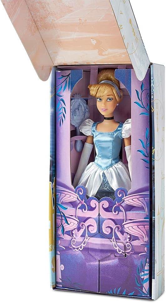 imageDisney Store Girls Princess Classic Doll Merida 11 Inches Includes Brush with Molded Details Fully Posable Toy in Classic OutfitCinderella