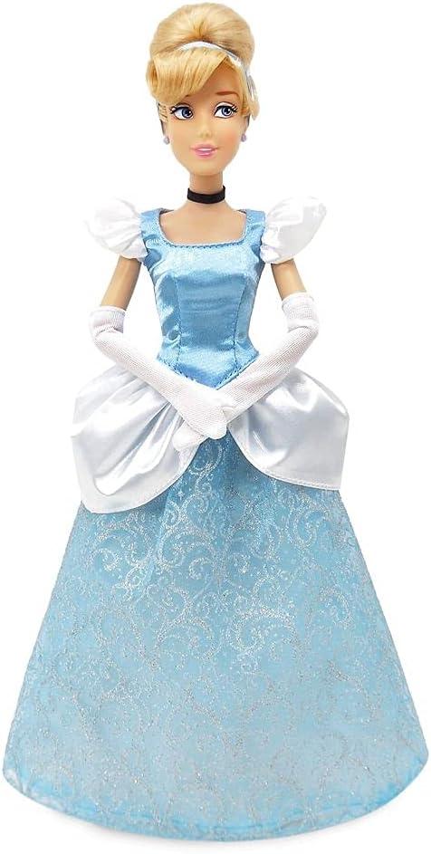 imageDisney Store Girls Princess Classic Doll Merida 11 Inches Includes Brush with Molded Details Fully Posable Toy in Classic OutfitCinderella