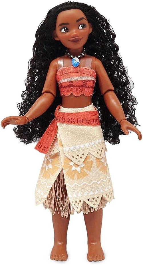 imageDisney Store Girls Princess Classic Doll Merida 11 Inches Includes Brush with Molded Details Fully Posable Toy in Classic OutfitMoana