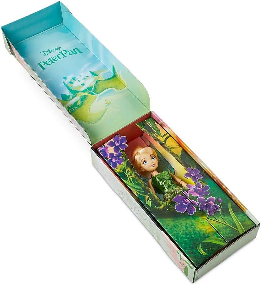 imageDisney Store Girls Princess Classic Doll Merida 11 Inches Includes Brush with Molded Details Fully Posable Toy in Classic OutfitTinker Bell