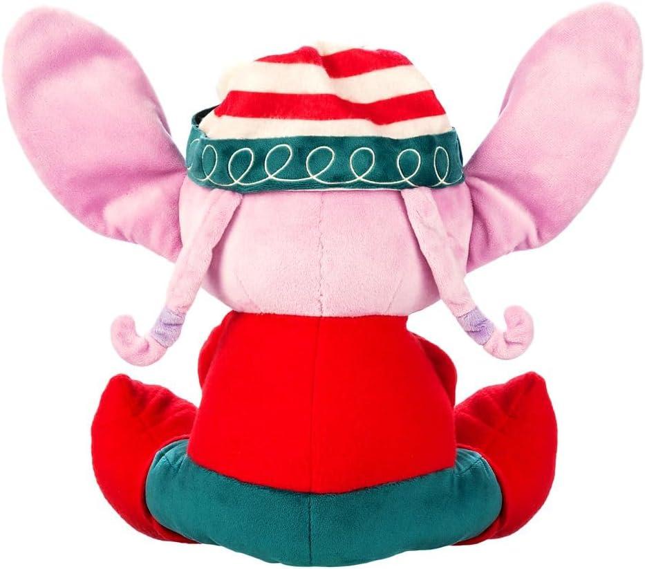 imageDisney Store Holiday Plush  Angel Stuffed Animals with Embroidered Details Plush Sculpting Christmas Collection Soft Toys Suitable for All Ages