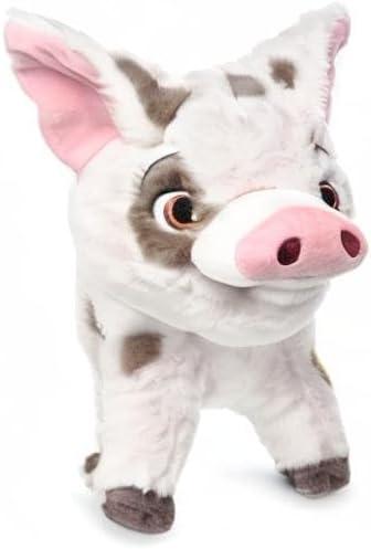 imageDisney Store Moanas Pua Pig Plush Toy  Authentic 9Inch Soft ampamp Cuddly Design  Ideal Collectible ampamp Adorable Gift for Fans ampamp Kids  Premium Quality Companion Inspired by The Moana Movie