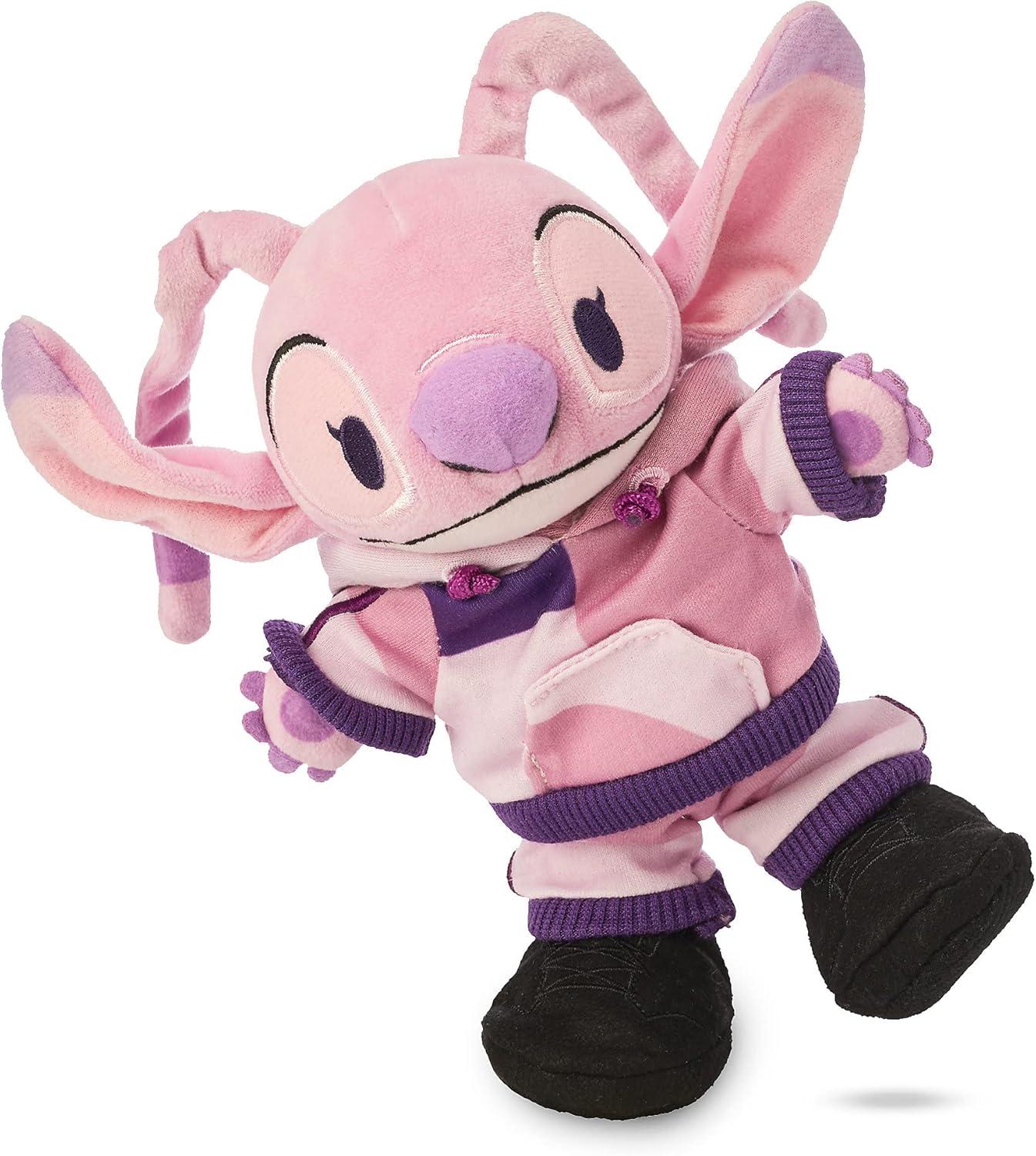 imageDisney Store Official Angel nuiMOs Plushie  Soft Plush with Embroidered Features Poseable Hands ampamp Turning Head Magnetic Hands for Holding 6 Inches Dress Up with nuiMOs OutfitsAngel