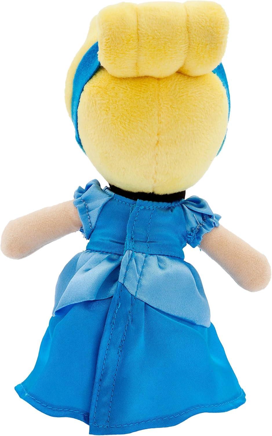 imageDisney Store Official Angel nuiMOs Plushie  Soft Plush with Embroidered Features Poseable Hands ampamp Turning Head Magnetic Hands for Holding 6 Inches Dress Up with nuiMOs OutfitsCinderella