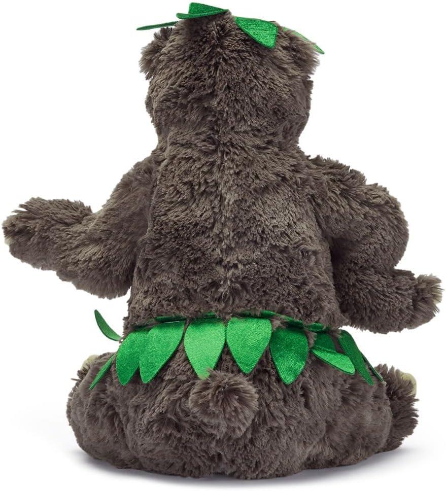 imageDisney Store Official Baloo Plush Stuffed Animal  16 Inch Classic Teddy Bear from The Jungle Book 1967  Soft Sculpted Disney Plush with Embroidered Features Leaf Skirt ampamp Hat