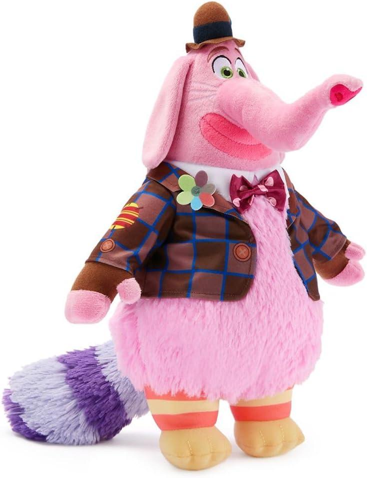 imageDisney Store Official Bing Bong Plush Toy  Stuffed Animal from Inside Out with Embroidered Features Satin Bowtie Printed Jacket Floppy Ears ampamp Furry Tail  15 Inch Disney Toy for Kids and Fans