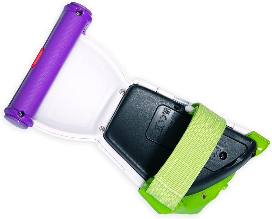 imageDisney Store Official Buzz Lightyear Gauntlet Roleplay Wrist Communicator with LED Light Sound Effects ampamp FlipUp Cuff Adjustable Strap Pair with Jet Pack Sold Separately