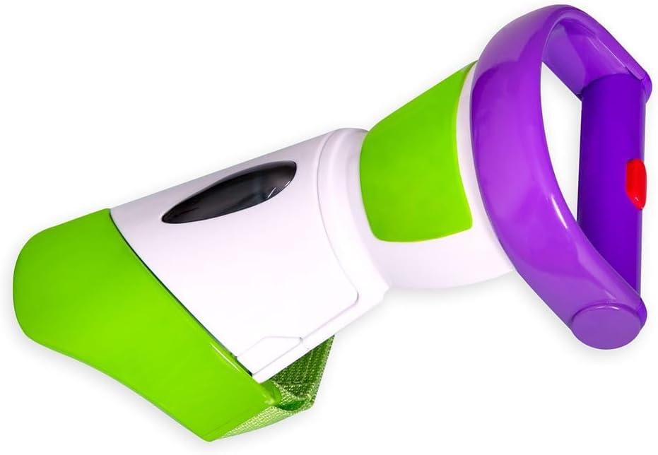 imageDisney Store Official Buzz Lightyear Gauntlet Roleplay Wrist Communicator with LED Light Sound Effects ampamp FlipUp Cuff Adjustable Strap Pair with Jet Pack Sold Separately