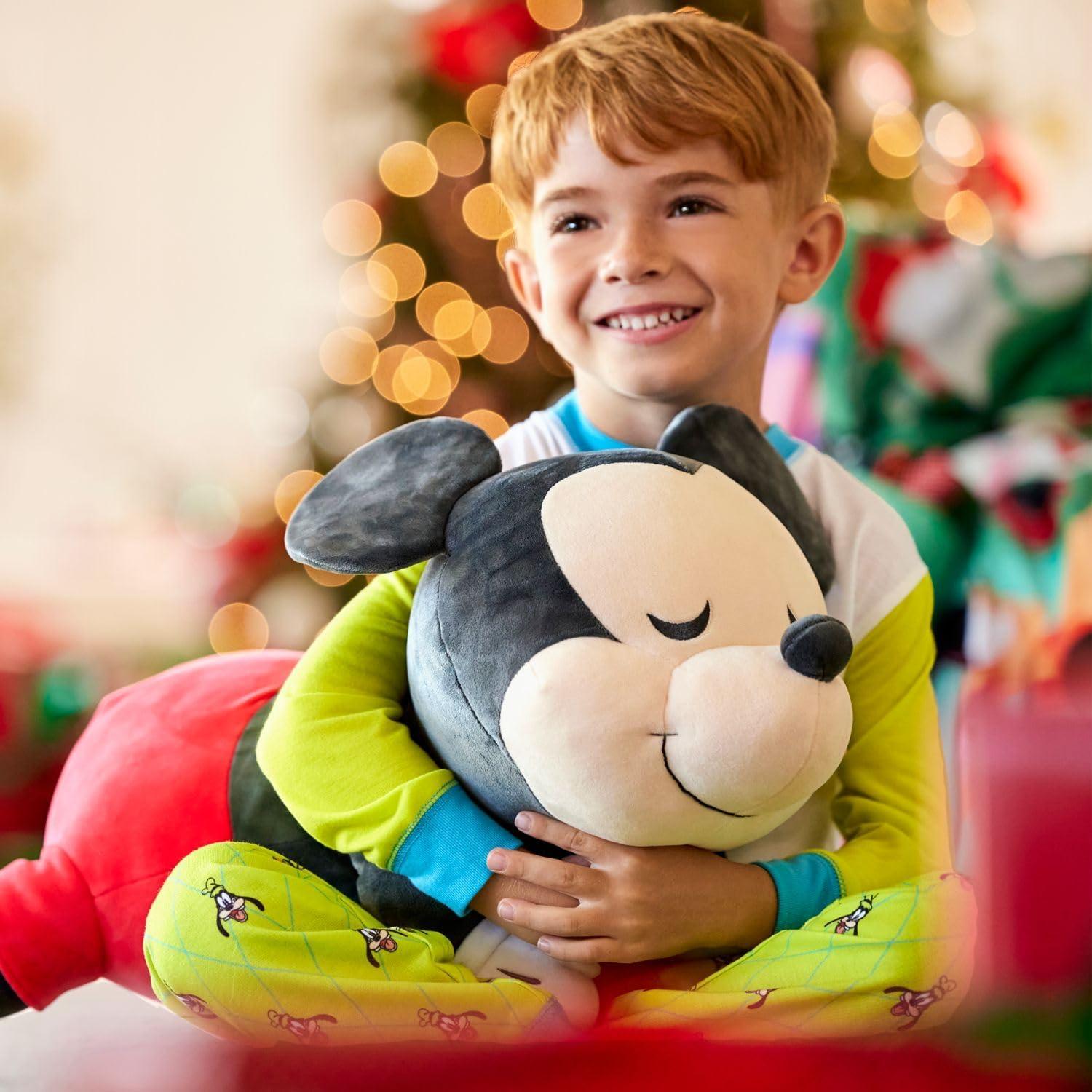 imageDisney Store Official Cuddleez Plush  Stitch  Big Plush  Super Soft ampamp Huggable Toy for Fans ampamp Kids of All Ages  Perfect Collectible Gift PlushyMickey