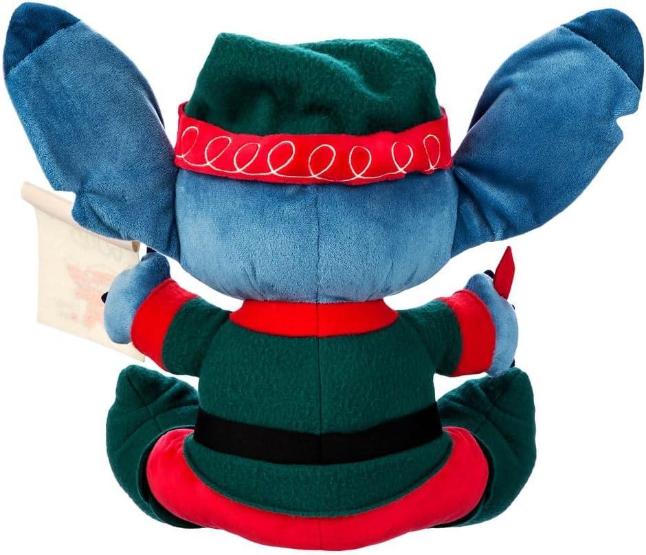 imageDisney Store Official Holiday Plush  Stitch Stuffed Animals with Embroidered Details Plush Sculpting Christmas Collection Soft Toys Suitable for All Ages
