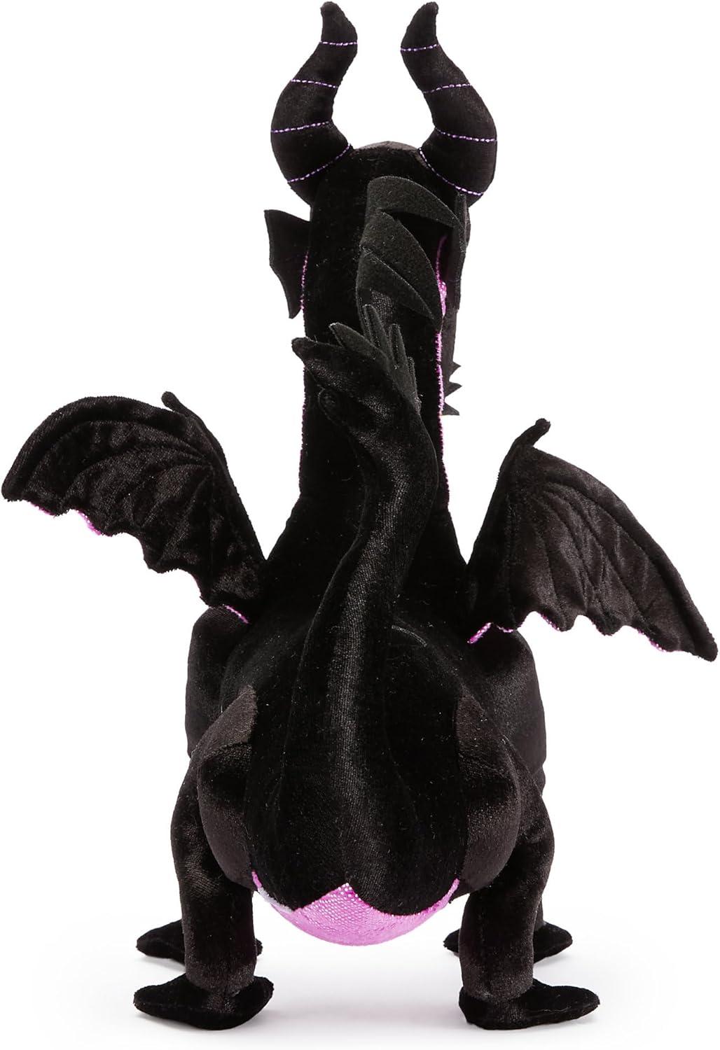 imageDisney Store Official Maleficent Dragon Plush  Dragon Stuffed Animal  Soft Disney Plush Toys with Embroidered Features ampamp Iridescent Accents  14 Inch Plushy  Part of Disney Villains Collection