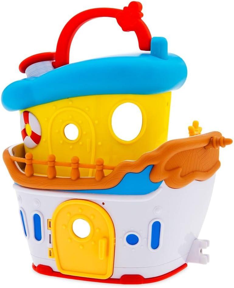 imageDisney Store Official Mickey Mouse Clubhouse Toys Play Set  Interactive Playhouse Junior Mickey Mouse Toys  Poseable Mickey ampamp Pluto Figures 13Piece Set Perfect for ToddlersDonald Duck