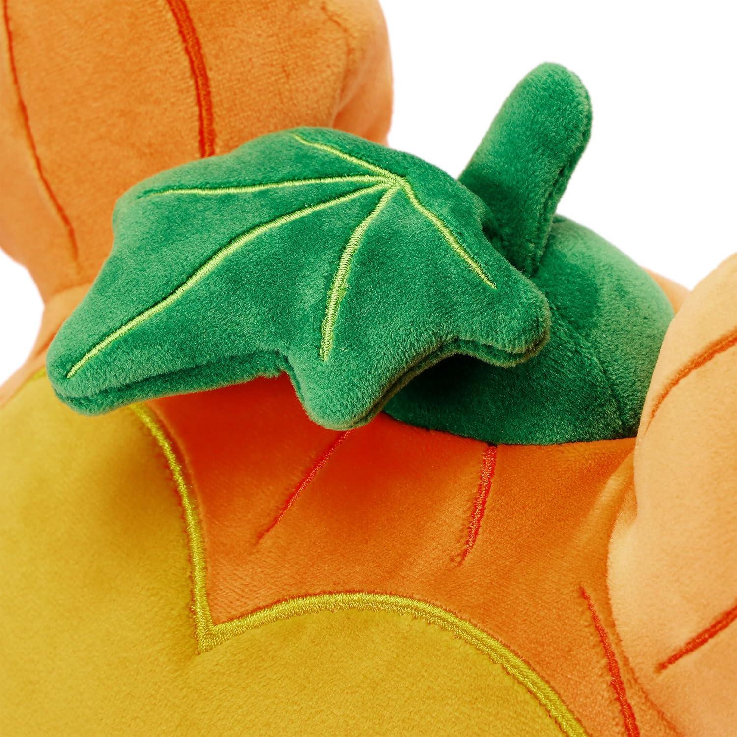 imageDisney Store Official Mickey Mouse Pumpkin Squishmallows Plush  11 Inch Disney Halloween Stuffed Animal with Embroidered Features Detailed Plush Sculpting and Soft Squishy Fill