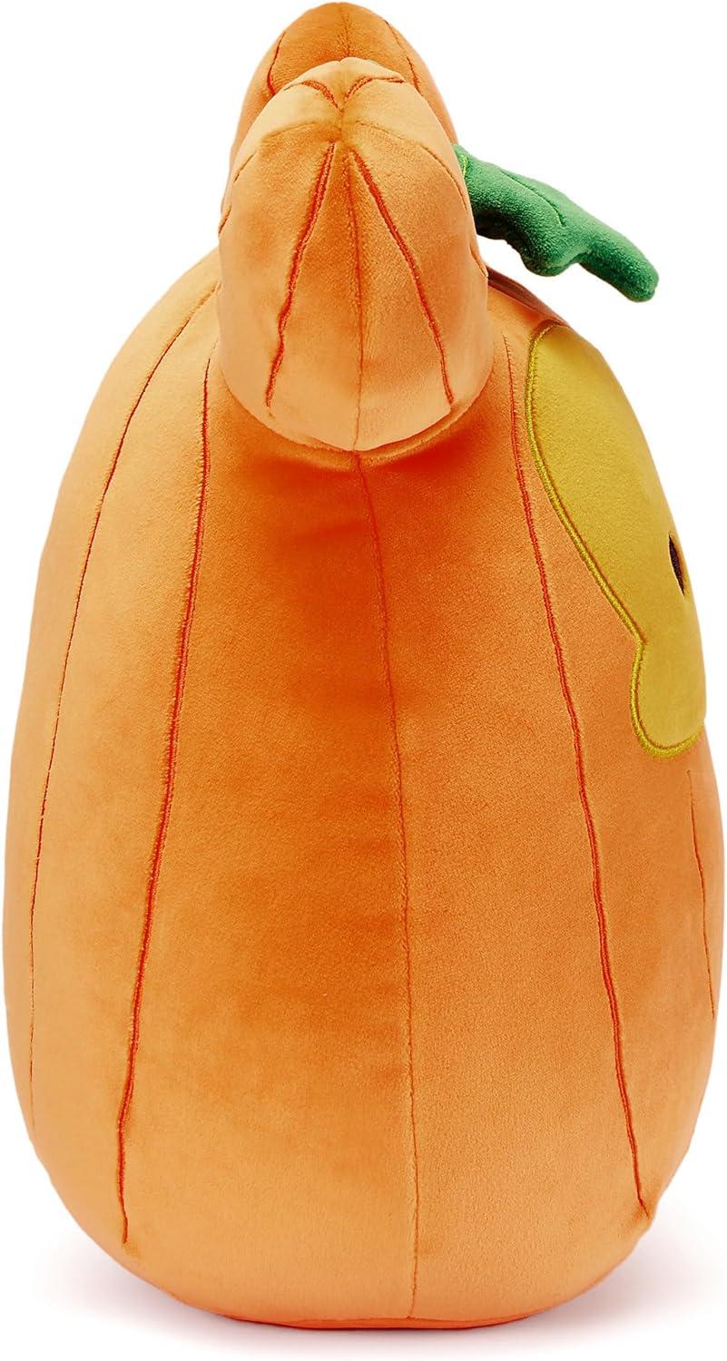 imageDisney Store Official Mickey Mouse Pumpkin Squishmallows Plush  11 Inch Disney Halloween Stuffed Animal with Embroidered Features Detailed Plush Sculpting and Soft Squishy Fill