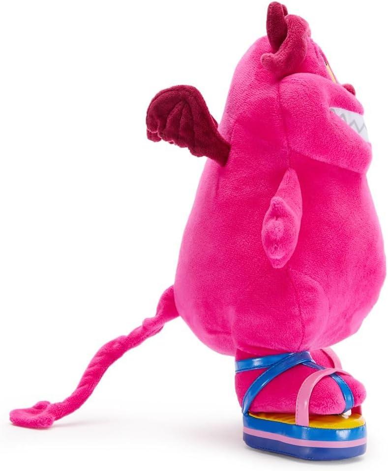 imageDisney Store Official Pain Plush  Disney Hercules Villain Plushy with Furry Horns Wings and Pointed Tail and Simulated Leather Sandals  Pair with Panic Plush Sold SeparatelyPain