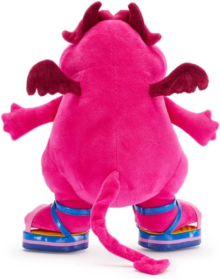 imageDisney Store Official Pain Plush  Disney Hercules Villain Plushy with Furry Horns Wings and Pointed Tail and Simulated Leather Sandals  Pair with Panic Plush Sold SeparatelyPain