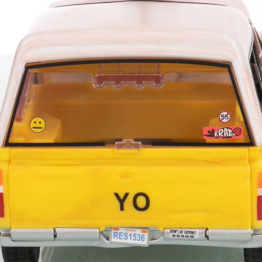 imageDisney Store Official Pizza Planet Truck with Lights ampamp Sounds  Toy Story Action Figures Set Includes Woody ampamp Buzz Lightyear Movable Parts Light Up Features ampamp Vehicle Sounds
