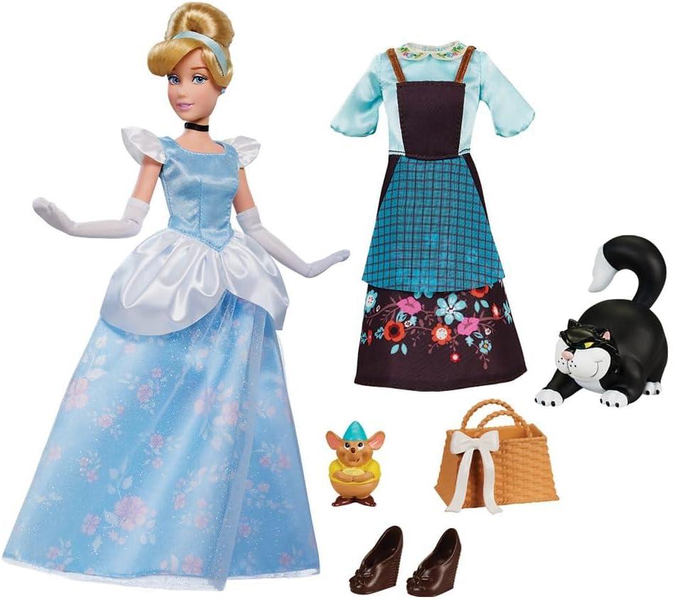 imageDisney Store Official Princess Story Doll  Tinker Bell from Peter Pan 11 Inches Includes Coloring Area and Additional Dress Classic Outfit Perfect for GirlsCinderella