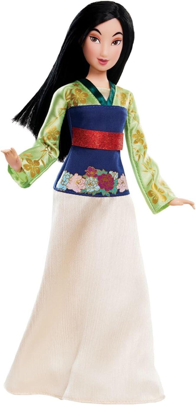 imageDisney Store Official Princess Story Doll  Tinker Bell from Peter Pan 11 Inches Includes Coloring Area and Additional Dress Classic Outfit Perfect for GirlsMulan