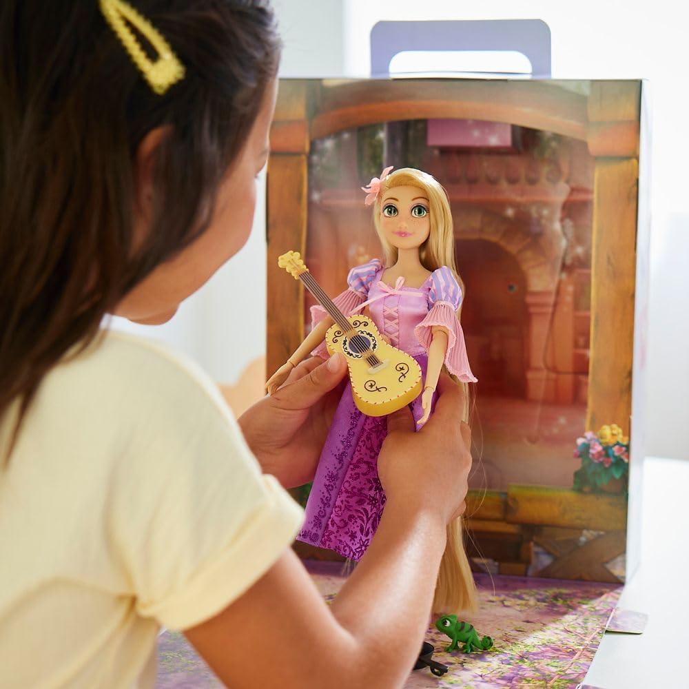 imageDisney Store Official Princess Story Doll  Tinker Bell from Peter Pan 11 Inches Includes Coloring Area and Additional Dress Classic Outfit Perfect for GirlsRapunzel