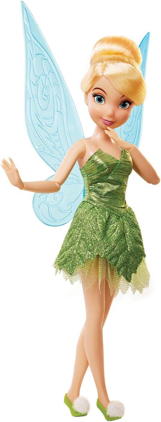 imageDisney Store Official Princess Story Doll  Tinker Bell from Peter Pan 11 Inches Includes Coloring Area and Additional Dress Classic Outfit Perfect for GirlsTinker Belle