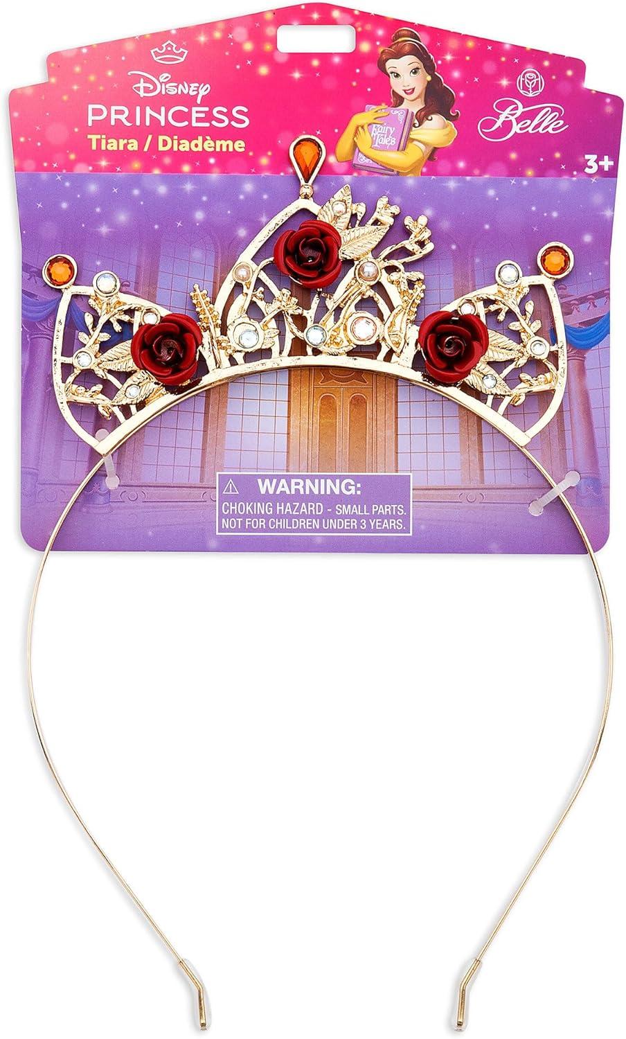 imageDisney Store Official Princess Tiara Headbands for kids  Shimmering Princess Dress Up AccessoriesBelle