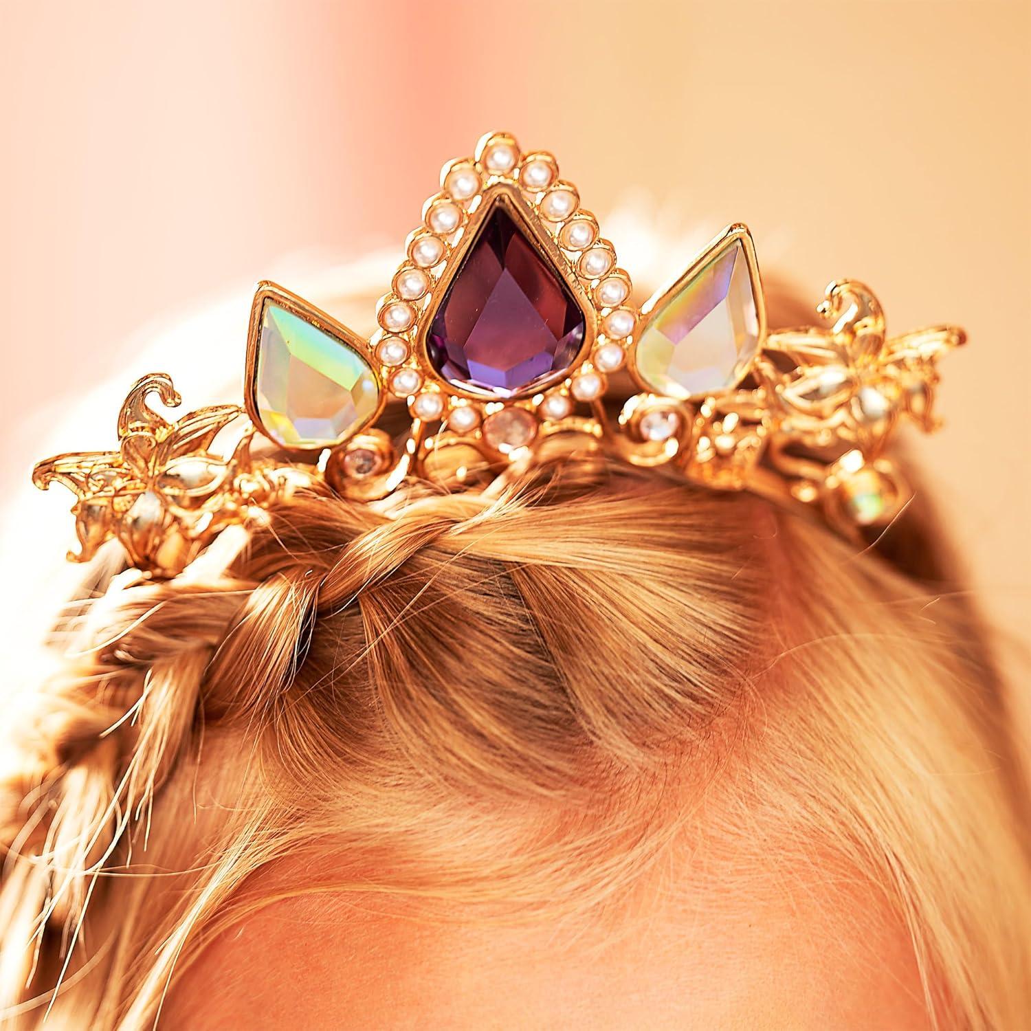 imageDisney Store Official Princess Tiara Headbands for kids  Shimmering Princess Dress Up AccessoriesRapunzel