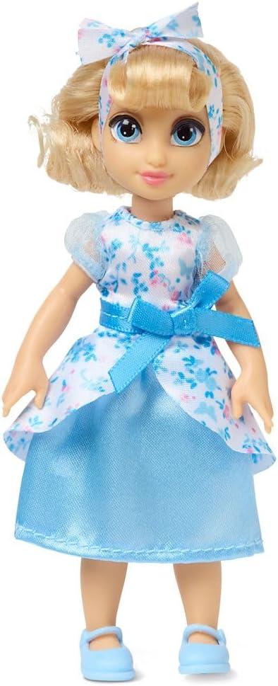 imageDisney Store Official Rapunzel Once Upon a Story Mini Doll Playset Tangled 5 Inch Princess Dolls Girl Toys Birthday Gifts for 4 Year Old GirlsCinderella